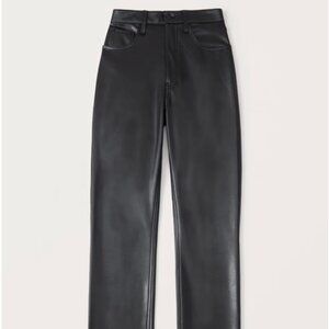 Abercrombie & Fitch Leather Pants NWOT
